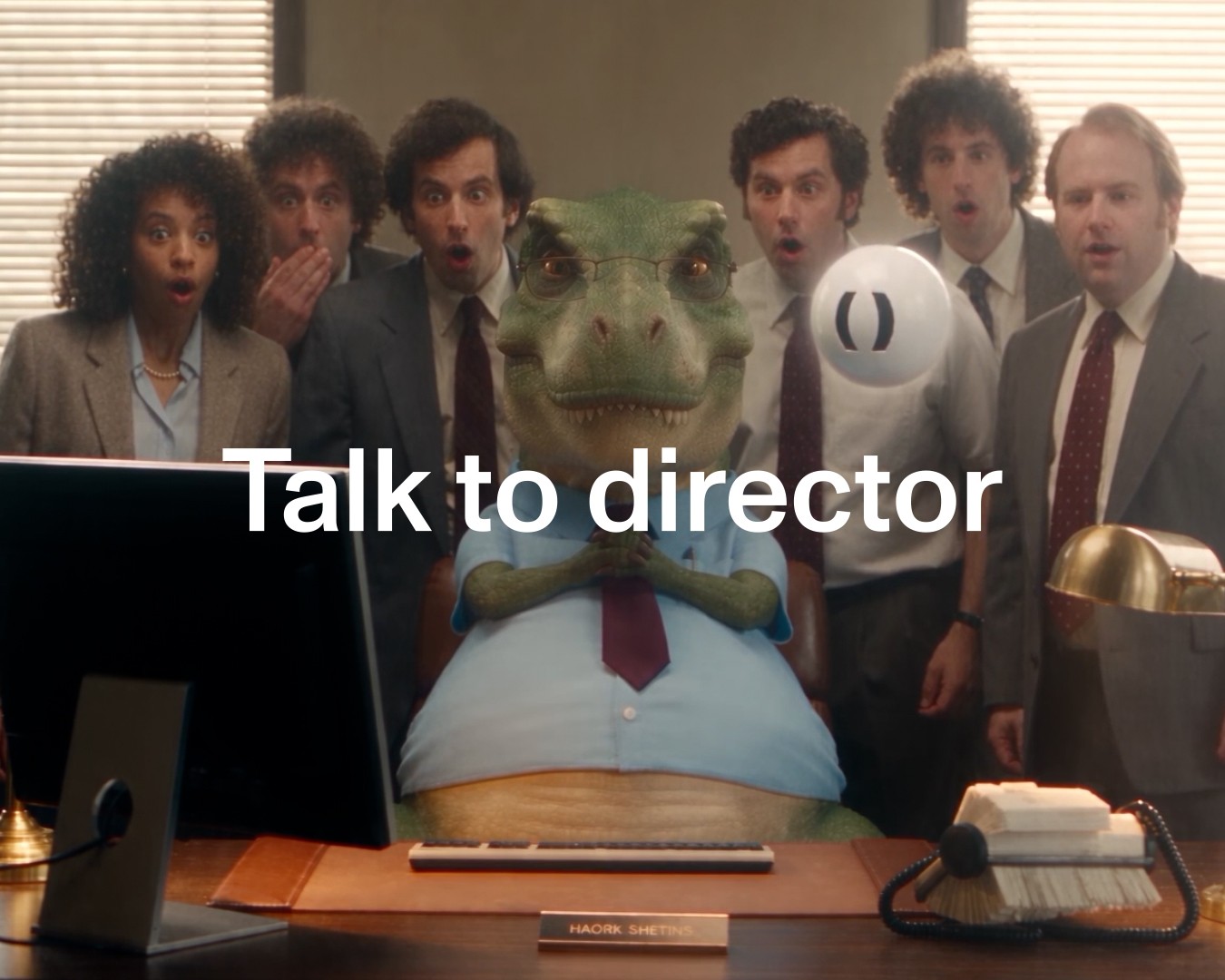 Director Takes Calls: Start a Project by Talking to It