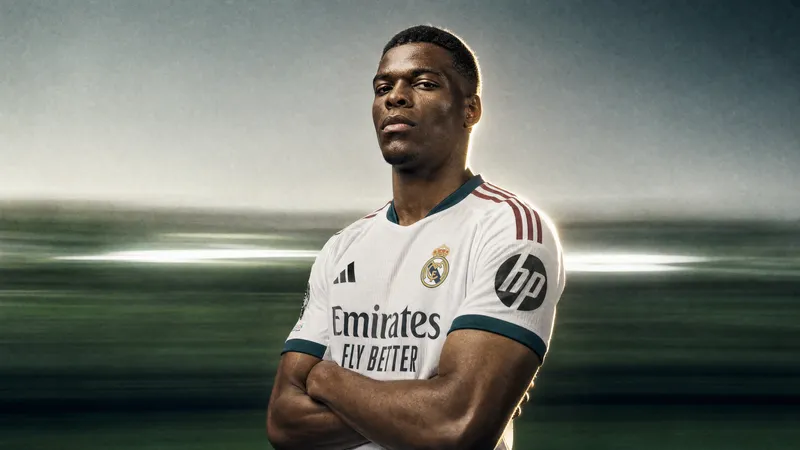 Real Madrid player presentation film launching a new signing for the 2026/27 season
